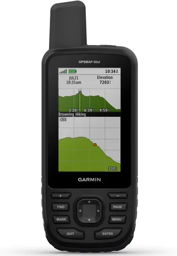 Miniatura 6 de Garmin GPSMAP 66i, comunicador GPS portátil y satelital, con mapeo TopoActive y tecnología inReach