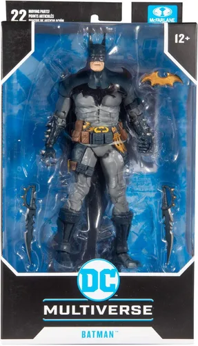Miniatura 8 de DC Multiverse Batman diseñado por Todd McFarlane Figura de acción de 7 pulgadas