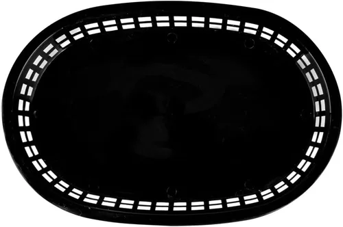 Miniatura 15 de Restaurantware Cestas de comida rápida de 10.5 x 7.3 x 1.5 pulgadas, 10 cestas ovaladas para delicatessen, aptas para microondas, lavavajillas