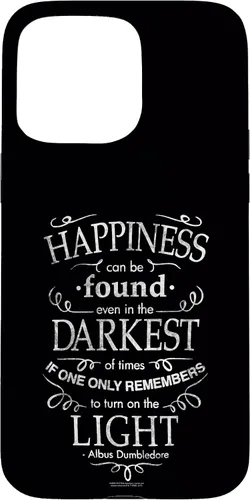 Miniatura 31 de Harry Potter Funda con cita de felicidad para iPhone 17