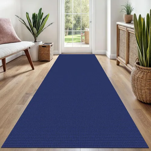 Miniatura 139 de EARTHALL Alfombra de pasillo 3x14 pies, alfombras lavables extra largas para pasillos, tejidas, antideslizante, alfombra trenzada para entrada
