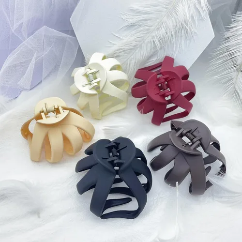 Miniatura 6 de Pinzas para el cabello para mujer, pinzas de pulpo para cabello grueso, pinzas antideslizantes de agarre fuerte, accesorios de peinado, 5