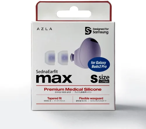 Miniatura 2 de AZLA SednaEarfit MAX para Galaxy Buds 2 Pro (S), puntas de auriculares para auriculares inalámbricos, puntas de repuesto de auriculares