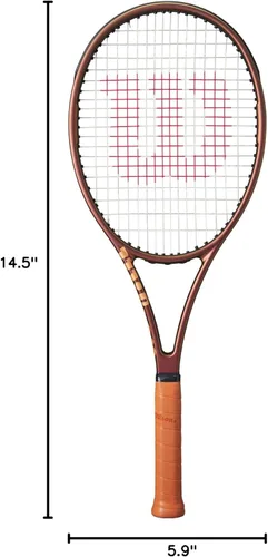Miniatura 2 de Wilson Pro Staff 97L V14 Performance - Raquetas de tenis, ensartadas con Sensation 16 Natural en tensión de rango medio