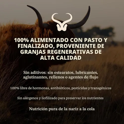 Miniatura 2 de HEART & SOIL Suplemento de calostro 100% alimentado con pasto y acabado de ganado regenerativo para la salud intestinal, muscular e inmunológica