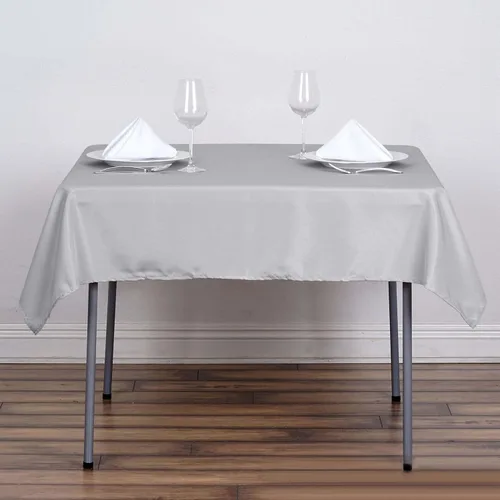Miniatura 61 de Efavormart - 5 manteles rectangulares de poliéster blanco de 60 x 102 pulgadas, para banquetes, bodas, fiestas, restaurantes