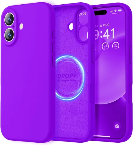 Miniatura 245 de LOVE 3000 Compatible con Funda para iPhone 15, [Cámara de Cobertura Completa de Silicona Suave] [Protección contra Caídas de 8 pies], Forro de Negro
