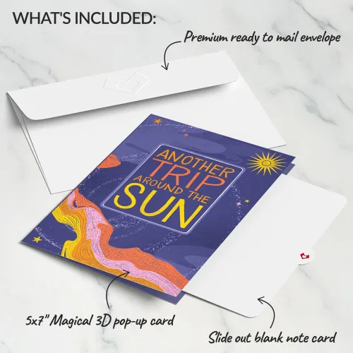 Miniatura 7 de Lovepop Tarjeta desplegable de cumpleaños con luces LED para ella y él – Tarjetas de felicitación 3D iluminadas para niños, niñas, hombres y mujeres