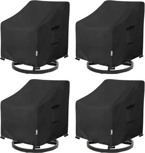 Miniatura 10 de Fundas para Sofá de Exterior, Funda para Sofá de Exterior de 58 Pulgadas, Funda Impermeable para Muebles de Patio, Fundas para Muebles para Asientos