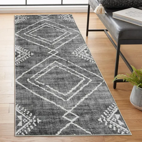 Miniatura 53 de ReaLife Rugs Alfombra Pasillo Lavable a Máquina - Sala de Estar Dormitorio Baño Cocina Entrada Oficina - Acolchada Pelo Bajo Resistente a Manchas