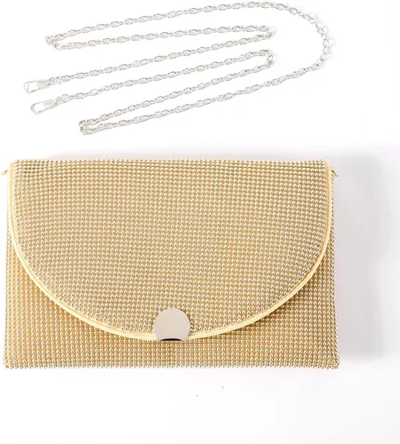 Miniatura 3 de AZWBAG Bolso de noche para mujer con diamantes de imitación brillantes