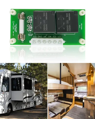Miniatura 4 de Tablero de control de relé deslizante RV compatible con Power Gear Reemplazar 14-1130 140-1130 14-1096 246063 368859 Tablero de control