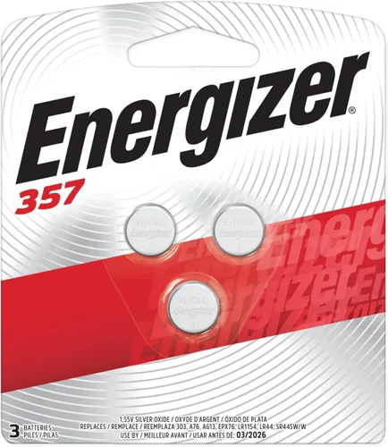 Miniatura 9 de Energizer Baterías 357/303 (paquete de 3), pilas de botón de óxido de plata de 1.5 V