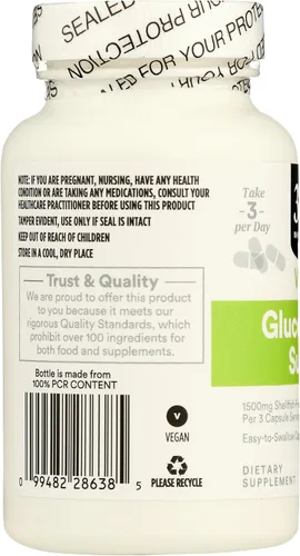 Miniatura 4 de 365 by Whole Foods Market, Sulfato de glucosamina vegano, 90 CT
