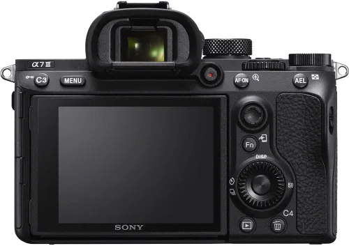 Miniatura 3 de Sony Cámara sin espejo a7 III (ILCE7M3/B) + lente Sony FE de 0.945-2.756 in + tarjeta de 64 GB + kit de filtro + bolsa + batería compatible