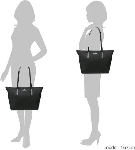 Miniatura 4 de Kate Spade New York Kitt The Little Better - Bolso grande de nailon color negro