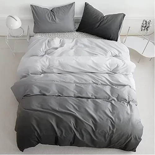 Miniatura 34 de Houseri - Juego de edredón azul, tamaño Queen, ropa de cama para mujeres y niñas, juego de edredón de color azul claro, tamaño Queen, para niños