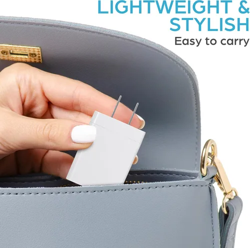 Miniatura 5 de Uonlytech Cargador falso con compartimento secreto, pastillero secreto, monedas, caja de almacenamiento para objetos de valor