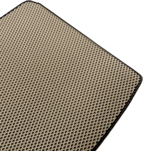 Miniatura 5 de Alfombrilla de maletero de carga personalizada para Mazda CX-3 2015-2023 - Bandeja de forro de maletero fácil de limpiar (beige)