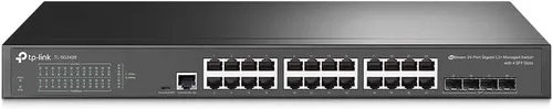Miniatura 7 de TP-Link TL-SG2008 V3 8 puertos Gigabit Smart Managed Switch Omada SDN Integrado IPv6 Enrutamiento estático L2/L3/L4 QoS, IGMP y agregación