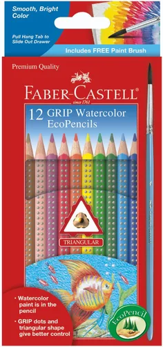 Miniatura 8 de Faber Castell Lápices acuarelables EcoPencils, juego de 24