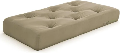 Miniatura 40 de Nirvana Futons Colchón de futón completo de 6 pulgadas, sarga azul marino, fabricado en Estados Unidos Azul marino (Navy Twill)