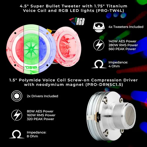 Miniatura 5 de DS18 JK-SBAR.HT - Barra de sonido compatible con el sistema de barra de sonido superior Jeep JK/JKU, se adapta a altavoces 4 x 8 (no incluidos), 4