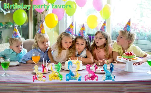 Miniatura 6 de Paquete de 24 mini juguetes para ansiedad de rana a granel para niños y niñas, regalos de fiesta de cumpleaños y recompensas para estudiantes