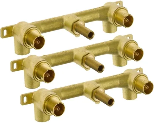 Miniatura 9 de Válvula de instalación en bruto de montaje en pared Delta Faucet para grifos de baño de montaje en pared Delta de 2 manijas R3500-WL