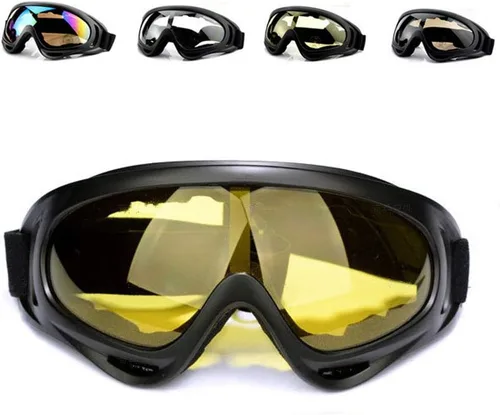 Miniatura 18 de Lentes antirreflejos, gafas de esquí, deportes de invierno, snowboard, con protección UV 400 blanco (White Transparent)