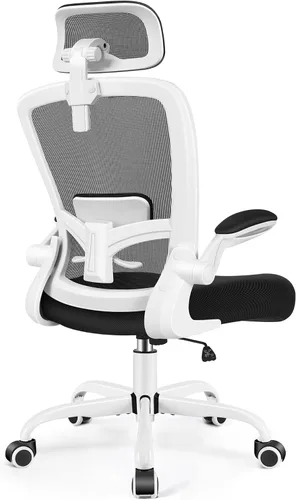 Miniatura 14 de FelixKing Silla de oficina, silla de escritorio con soporte lumbar ajustable, silla ergonómica para computadora con respaldo alto y reposabrazos