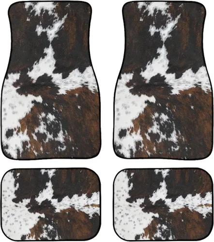 Miniatura 11 de Tapetes universales con estampado de leopardo negro y verde, patrón abstracto de guepardo, textura de piel de animales salvajes, tapetes para autos