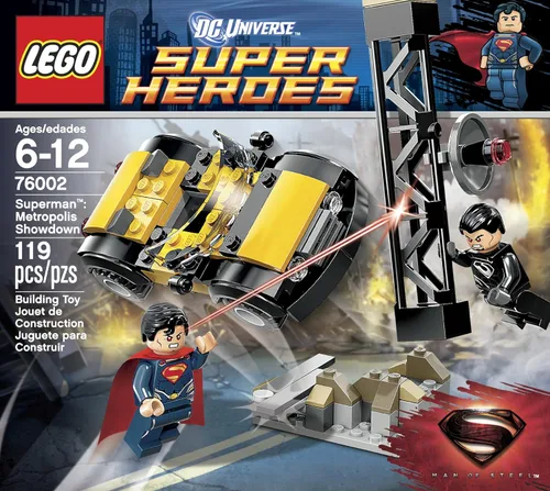 Miniatura 2 de LEGO Superheroes Superman Metropolis Showdown 76002 - Juego de enclavamiento