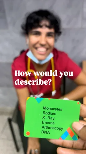 Miniatura 7 de Medicos Juego de mesa médico para adultos y estudiantes Juego de aprendizaje de anatomía de trivia de atención médica Médico, enfermera, escuela