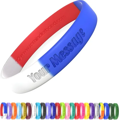 Miniatura 28 de Pulseras de silicona personalizadas de Reminderband, pulseras de silicona personalizadas, pulseras personalizables, pulseras personalizadas de goma