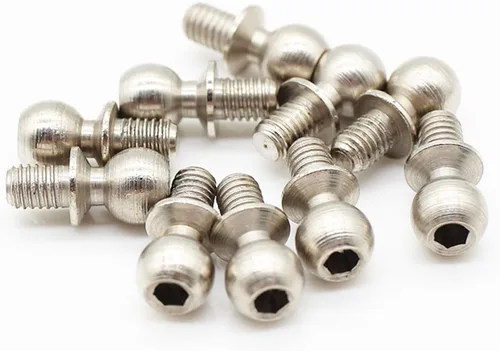 Miniatura 6 de Juego de tornillos de cabeza esférica a control remoto, pieza de actualización, sujetadores duraderos, tornillos RC para Wltoys escala 1:14 camión RC