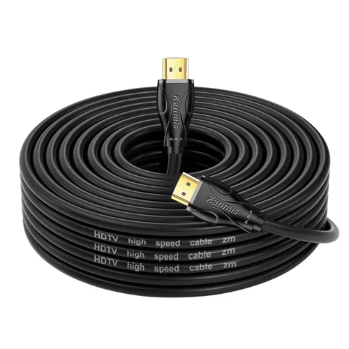 Miniatura 8 de Cable HDMI 4K de 20 pies, cables HDMI 2.0 de alta velocidad y 4K a 60Hz 2K 1080P, conectores chapados en oro de ultra alta velocidad, cable hdmi