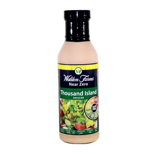 Miniatura 21 de Walden Farms Vinagreta de Tomate Seco al Sol – Aderezo sin calorías, bajo en carbohidratos, apto para dieta keto, vegano, sin azúcar con rico sabor
