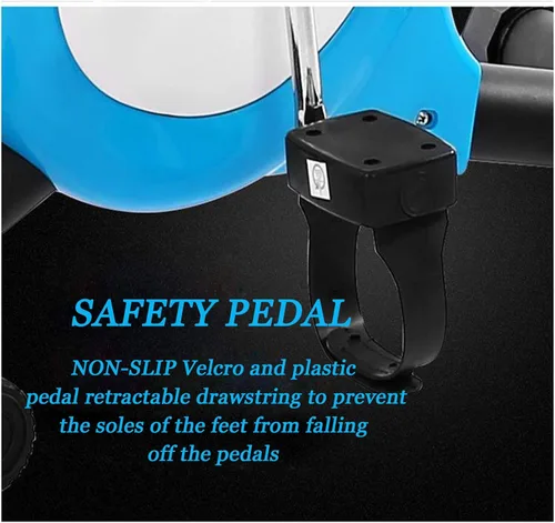 Miniatura 6 de Bicicleta estática para niños pequeños con pantalla LCD, bicicletas estacionarias para niños, estilo moderno simple y ligero, adecuada