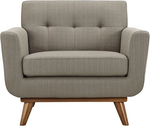 Miniatura 17 de Modway Engage - Sillón de madera Gris Expectativa