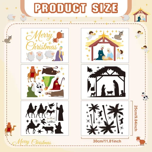 Miniatura 2 de Glenmal 72 calcomanías de pared de hongos de acuarela gigantes, calcomanías de hongos del bosque, despegar y pegar, papel tapiz extraíble
