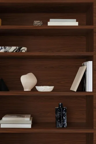 Miniatura 5 de Decoroom Papel de contacto de grano de madera, nogal oscuro, papel de contacto para encimeras, aspecto de madera, envoltura de vinilo autoadhesiva