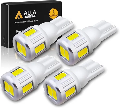 Miniatura 8 de Alla iluminación 4 x Super brillante bombillas LED de Samsung 5630 SMD T10 cuña 194 168 2825 W5 W 175 para sustituir en placa patente interior Mapa