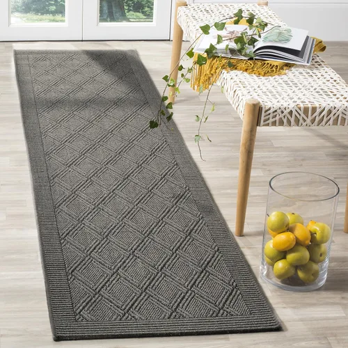 Miniatura 7 de SAFAVIEH Palm Beach Collection - Alfombra decorativa de 2 x 3 pies, diseño de ceniza, sisal y yute, ideal para zonas de alto tráfico en entrada