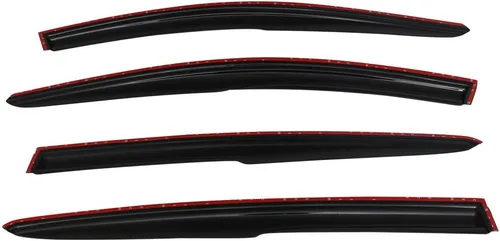 Miniatura 5 de Viseras de ventana compatibles con Honda HRV HR-V 2016-2022, protectores de lluvia acrílicos JDM ahumados por IKON MOTORSPORTS, 2017, 2018, 2019