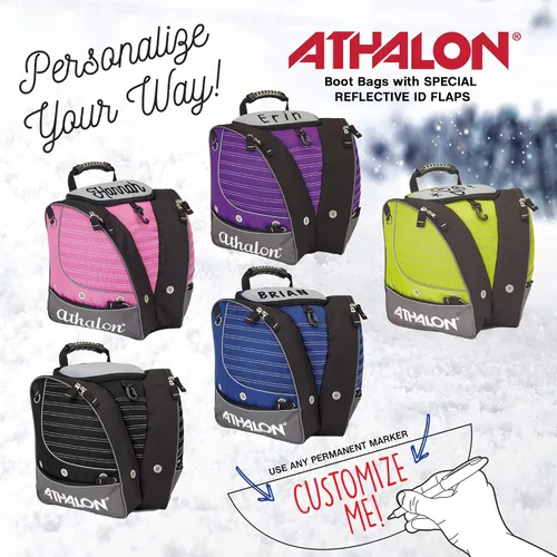 Miniatura 5 de Athalon Bolsa y mochila para botas de esquí Everything - Esquí - Snowboard Azul/gris