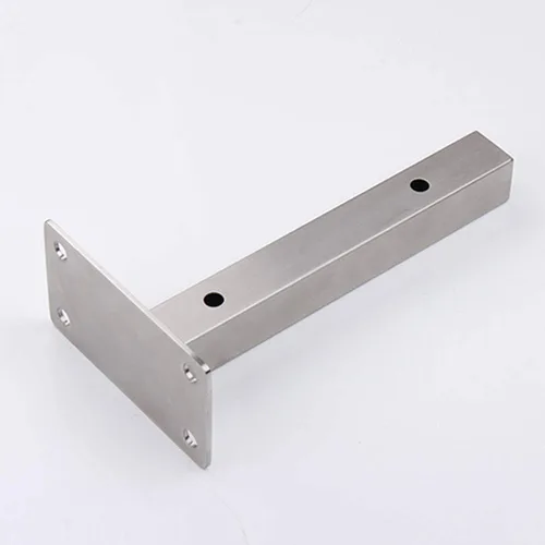 Miniatura 7 de Soporte para estante de pared de acero inoxidable cepillado, soporte para estante cuadrado flotante oculto, soporte para estante de oficina en casa