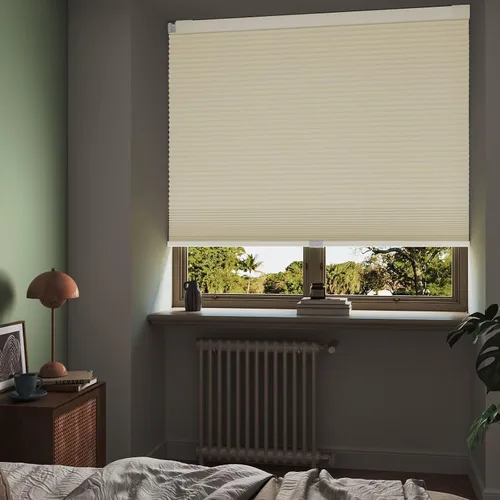 Miniatura 4 de MYshade - Persianas celulares sin taladro y sin herramientas, persianas de nido de abeja opacas y sin cordones para ventanas interiores, persianas