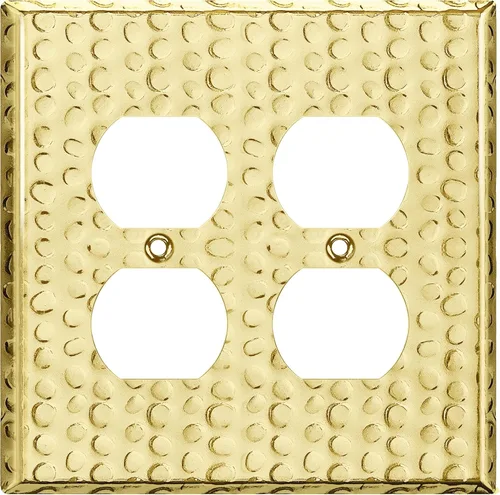 Miniatura 14 de LIDER Placa de pared de metal para receptáculo doble dúplex, resistente a los impactos/corrosión, cubierta de salida de metal, acero inoxidable 430