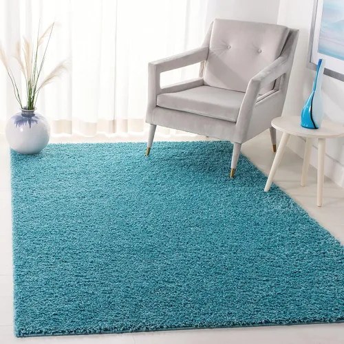 Miniatura 6 de SAFAVIEH Arizona Shag Collection ASG820A - Alfombra de pasillo, 2 pies 3 pulgadas x 6 pies, color crema, diseño sólido, no desprende pelusa y fácil